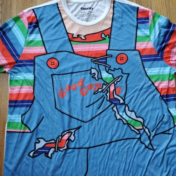 Chucky Doll Good Guy Movie Halloween Tshirt Size 2xl - Picture 4 of 6